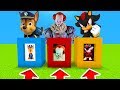 Minecraft PE : DO NOT CHOOSE THE WRONG PORTAL! (Pennywise, Shadow The Hedgehog & Chase Paw Patrol)