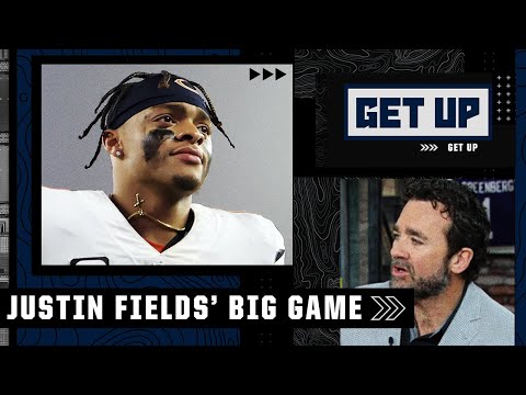 Most complete game of justin fields' career! ✅ - jeff saturday on the bears' week 7 win | get up