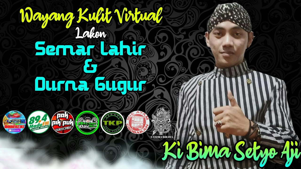 LIVE Wayang Kulit Virtual 🔴 KI BIMA SETYO AJI - LAHIRE SEMAR & DURNA GUGUR