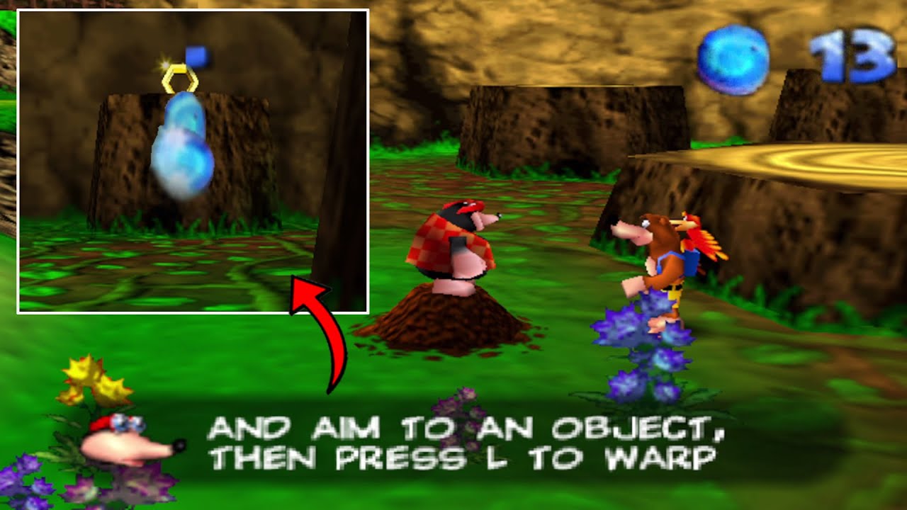 banjo kazooie MAGIC EGGS custom event MAGIC WARP Romhack/Mod YouTube