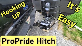 How We Hook up the ProPride 3P Hitch