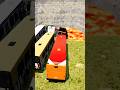 Buses vs Giant Lava Pit 😱 BeamNG drive #beamng #beamngdrive #usa #brasil #viral #shorts #india