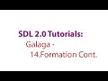 SDL 2.0 Tutorials: Galaga - 14.Adding the Formation Breathing Animation and Enemy Animations