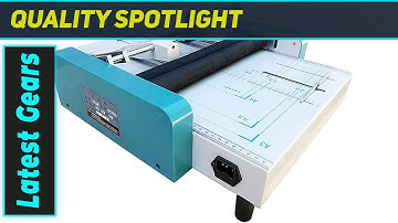 The Ultimate A3 Electric Binding Machine: Saddle Stitch & Flat-Clinch Powerhouse!
