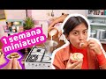 🍳COCINANDO UNA SEMANA RECETAS MINIATURA 🍔🌮 ¡Hot Cakes, Tacos y Quesadillas!💕 | CONNY MERLIN