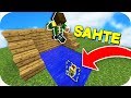 EN İYİ SAHTE SU TUZAĞI! - Minecraft TROLL SKYWARS!