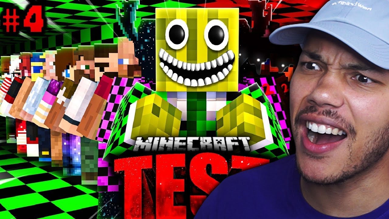 ich REAGIERE auf MINECRAFT TEST #04 von CHAOSFLO44 (Folge 04)