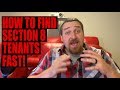 How to Find Section 8 Tenants Fast!