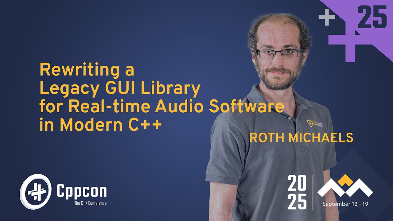 A Case-study in Rewriting a Legacy Gui Library for Real-time Audio Software in Modern C++ (Reprise)