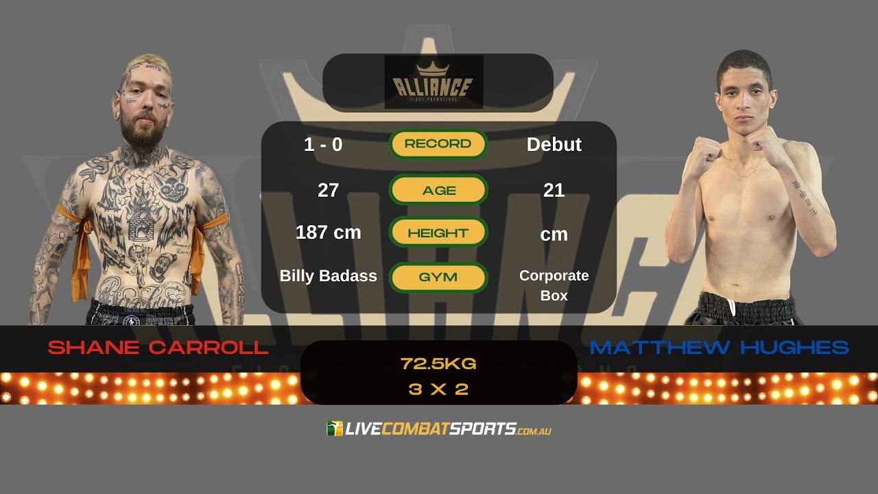 Shane Carroll vs Matthew Hughes