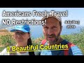 Which Countries Can Americans TRAVEL to with NO Restrictions Right Now! July/August 2020