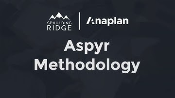 ASPYR – Anaplan Sales Planning