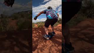 Onewheel Rip on Sedona Flow Track #onewheel #onewheelAZ #gopro #owaz #futuremotion