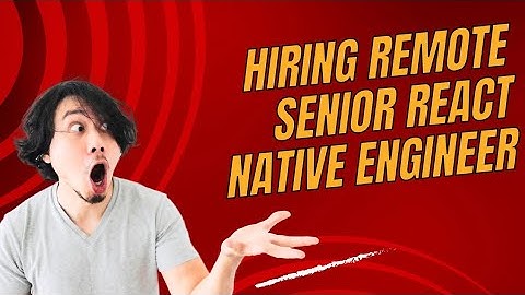 Remote Senior React Native Engineer job at Learning Tapestry | Open to people anywhere in the world