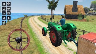 🔥Real Tractor Trolley Simulator INC - Game Play #subscribe_Games_Pro👇 screenshot 3