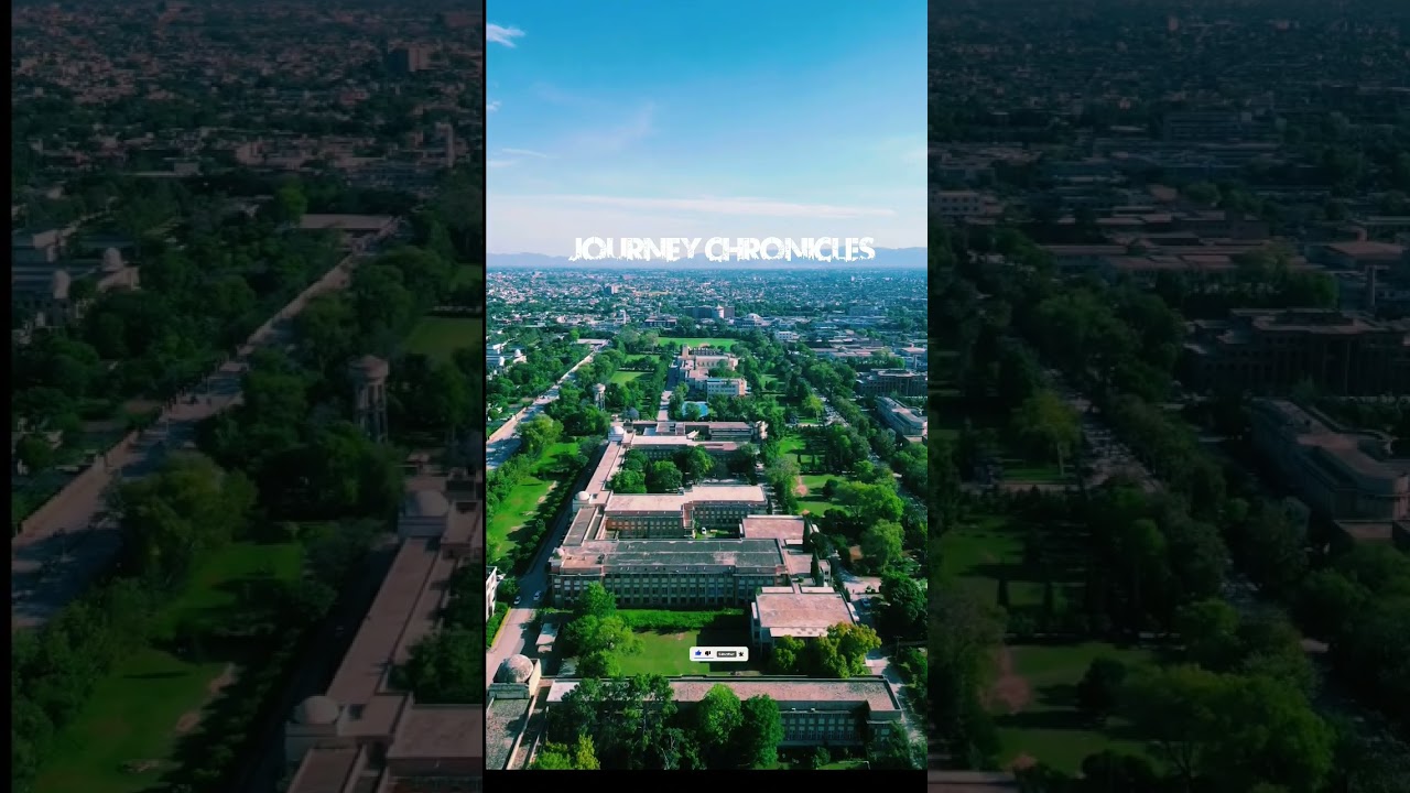 Peshawar University || Science Block Drone View 