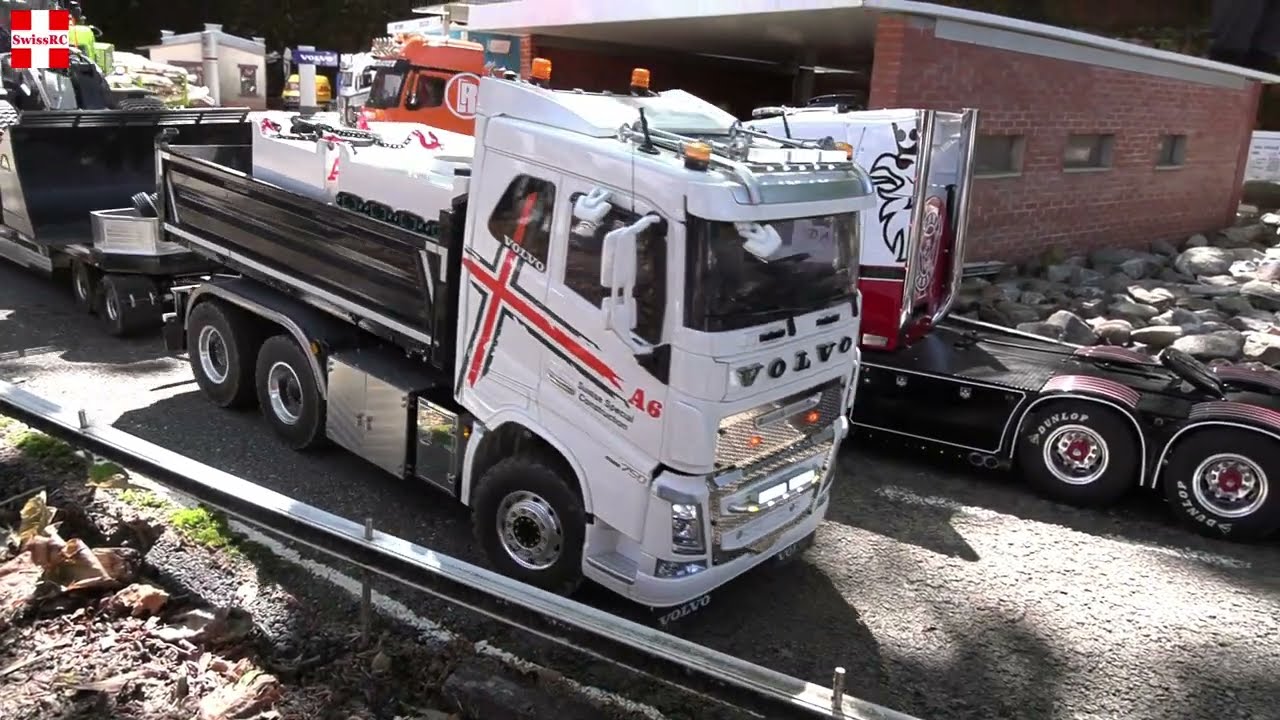 RC TRUCK DRIVING AND CONSTRUCTION SITE ACTION