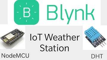 IoT Weather Station using Blynk Application