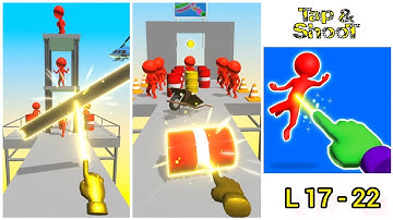 Magic Finger 3D Levels 17 - 22 Gameplay Walkthrough Android Games, ios All Levels Unlock