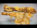 Restauration darmes anciennes rouilles  vido de restauration de pistolets tt30