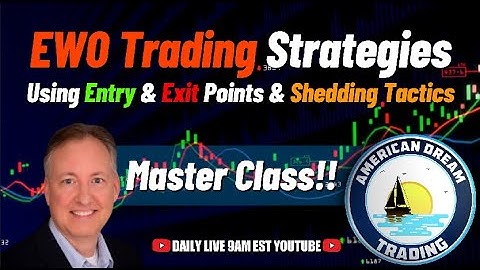 EWO Trading Insights - Using Entry, Exit Points & Effective Shedding Tactics In The Stock Market