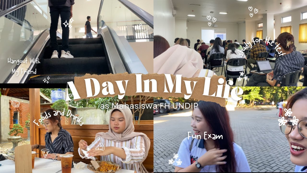 A Day In My Life - as Mahasiswa FH Undip #firstdayofschool #part1