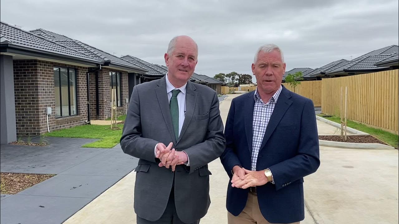 8 Brand New Social Housing Homes In Melton South YouTube