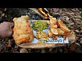 Campfire Cooking: Fish & Chips | Catfish & Triple Cooked Chips!