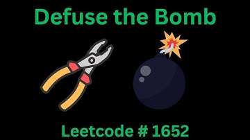 DEFUSE THE BOMB | LEETCODE 1652 | PYTHON SLIDING WINDOW SOLUTION