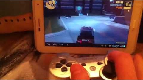 Samsung Galaxy Tab 2 7.0 GTA 3 with A5 textures and PS3 con