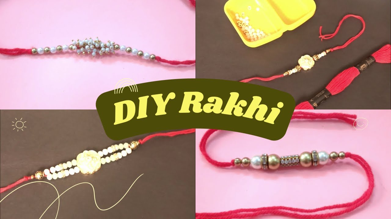 4 Rakhi | How To Make Rakhi At Home | DIY Rakhi |RakshaBandhan'23 # ...