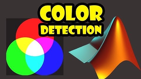 Color Detection in MATLAB Live Video