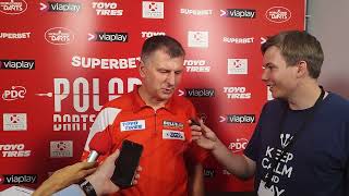 Poland Darts Masters 2023 - Krzysztof Ratajski w rozmowie z Paprochem