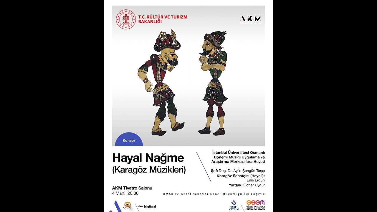 İÜ OMAR Türk Müziği İcra Heyeti - Hayal Nağme (Karagöz Müzikleri)
