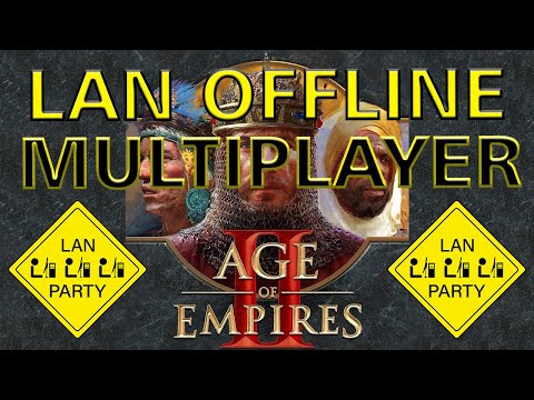 Age of Empires II Multiplayer LAN Offline Tutorial