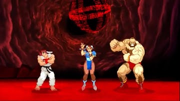 Marvel vs Capcom 2: Ryu, Chun Li, and Zangief arcade playthrough