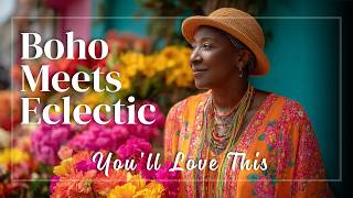 Boho Meets Eclectic: Senior Women’s Guide to Colorful, Carefree & Creative Dressing