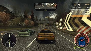 NFS Most Wanted REDUX V3 - Honda S2000 VS 15 Opponents + Max Level Cops