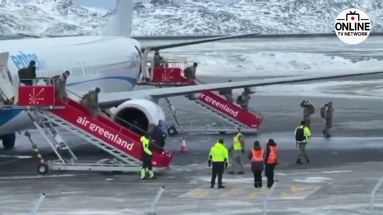 WATCH: German soldiers arrive in Greenland 