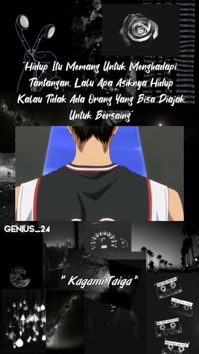 Story Wa Anime | Kata Bijak Anime 'Kagami Taiga' #shorts