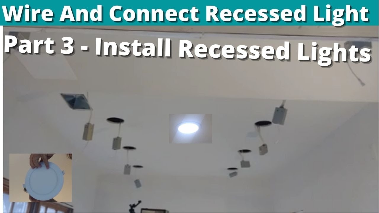 How To Wire Halo Recessed Lights In Series And Parallel