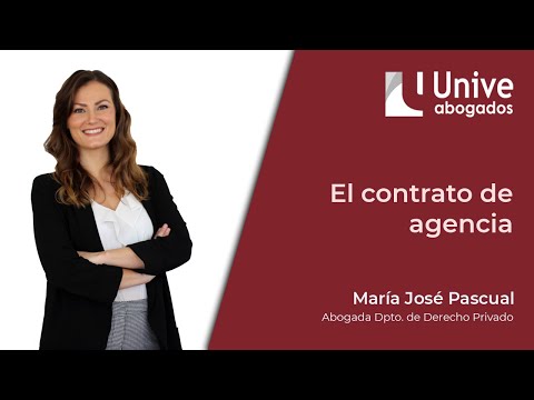 Video: ¿Qué se entiende por contrato de agencia?
