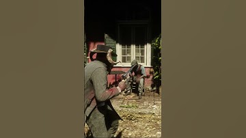 RDR2 Euphoria Ragdoll Slow-Motion Kills - A.E.M. #rdr2 #gaming #shorts