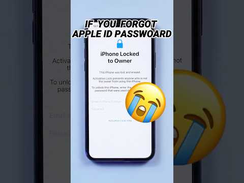 Forgot Apple ID Password? How to Reset or Bypass Apple ID Easily | Tech with Farhan | #ytshorts