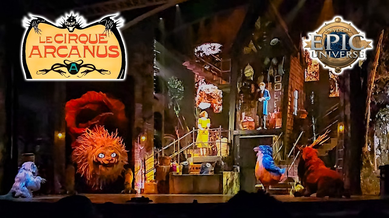 2025 Le Cirque Arcanus Full Show The Wizarding World of Harry Potter Universal Epic Universe