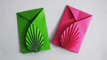 How to Make a Paper Envelope | Super Easy Origami Envelope Making Tutorial