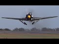 Focke wulf 190 a8 3xmesserschmitt bf109 g spitfire mk18 p51d  hangar 10 fly in 2019