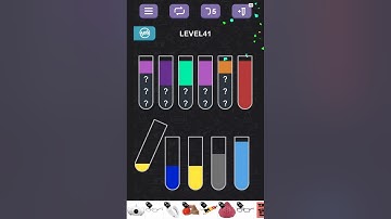 Water Sort Puzzle level 41