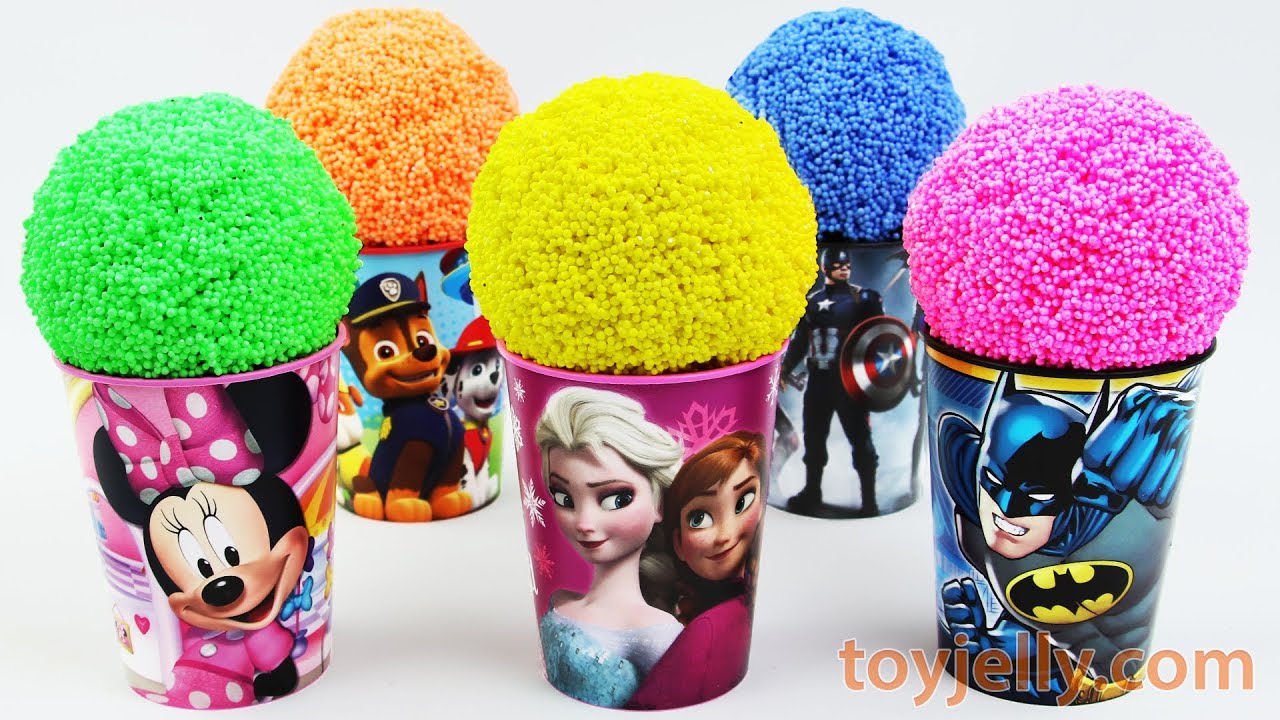foam surprise eggs