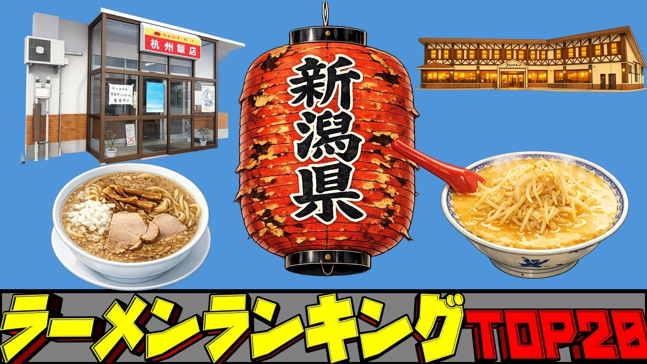 Latest 2026] Top 20 Ramen Ranking in Niigata Prefecture! Niigata's